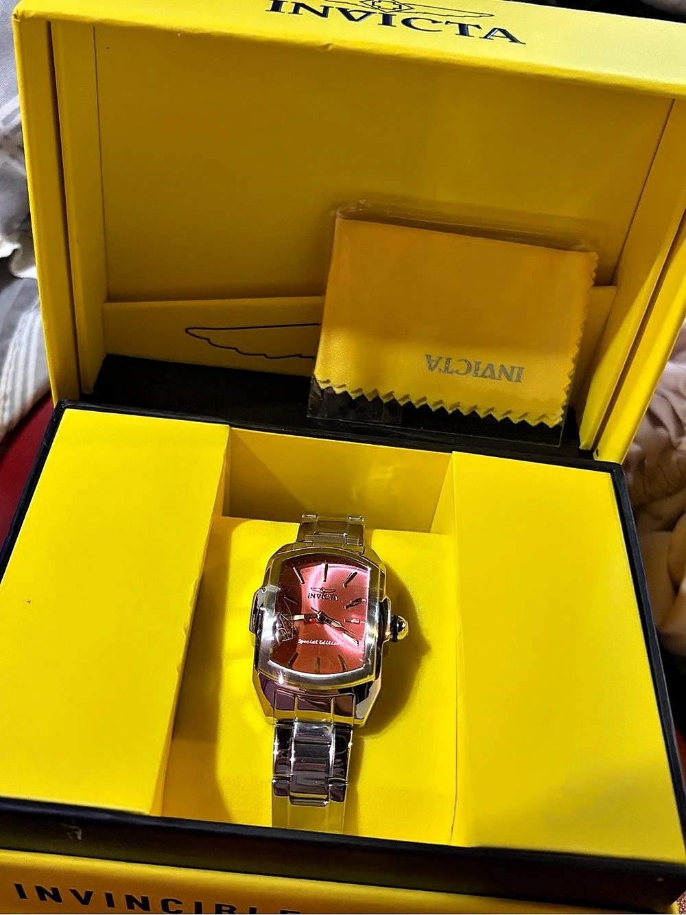 Invicta Lupah Special Edition Pink Dial Women's Watch